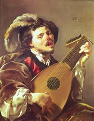 Lutspelaren, 1624